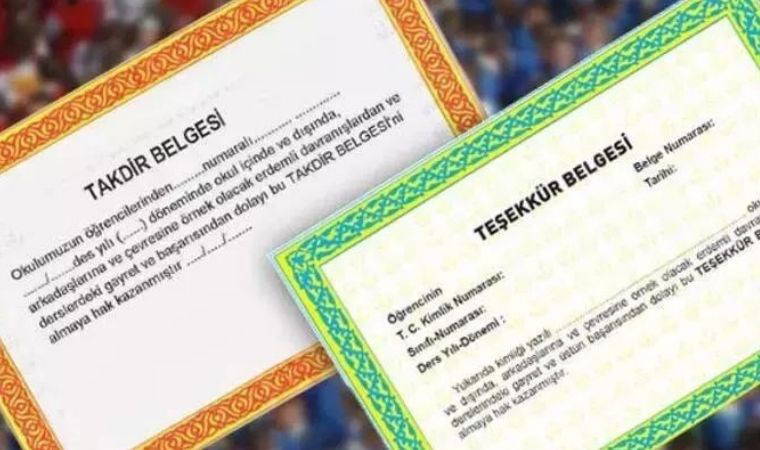 İlkokul ortaokul lisede kaç puanla takdir ve teşekkür alınır, nasıl hesaplanır?