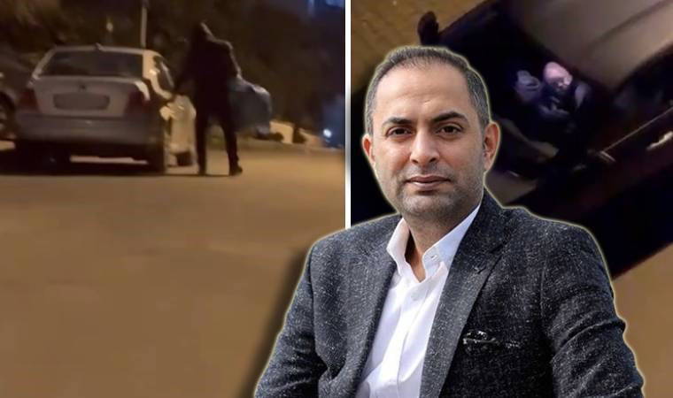 Murat Ağırel'in evinin önünde arabasına zarar verdiler