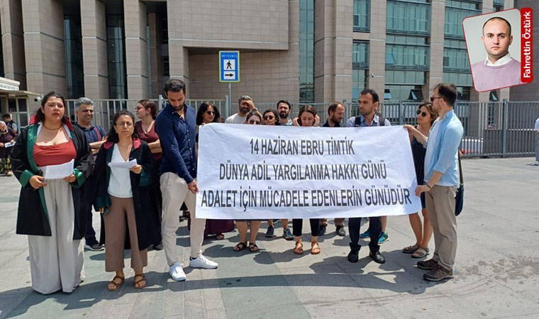 Hukukçulardan, 'Uluslararası Adil Yargılanma Hakkı Günü' eylemi: TBB'de yüksek sesle dile getirmeli