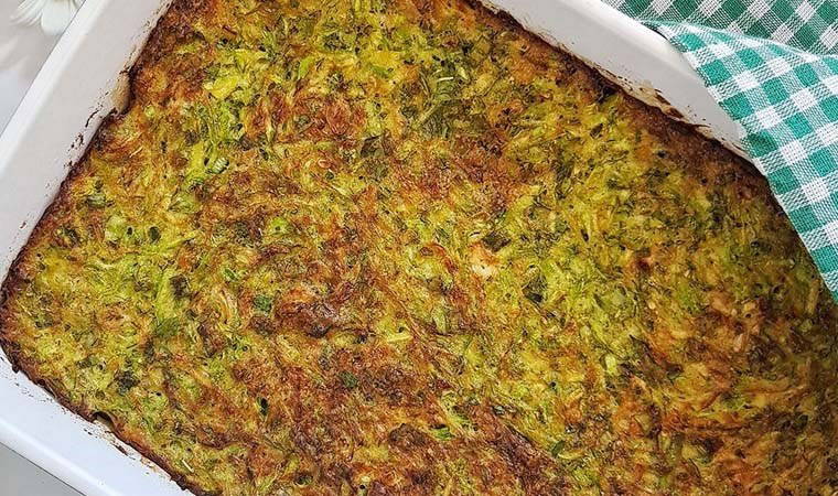 Sağlıklı ve pratik: Fırında kabak mücveri tarifi