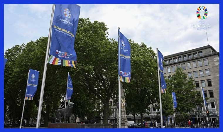 Düsseldorf, EURO 2024'teki ilk maçına hazır