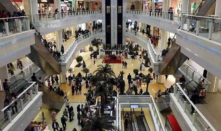 AVM ciroları martta yıllık yüzde 75,7 arttı