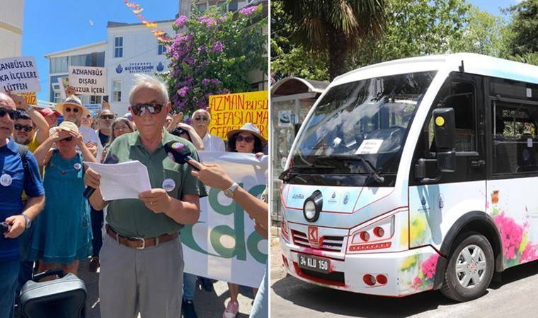 Adalar'da ‘azman minibüs’ tepkisi devam ediyor: İBB’den açıklama geldi