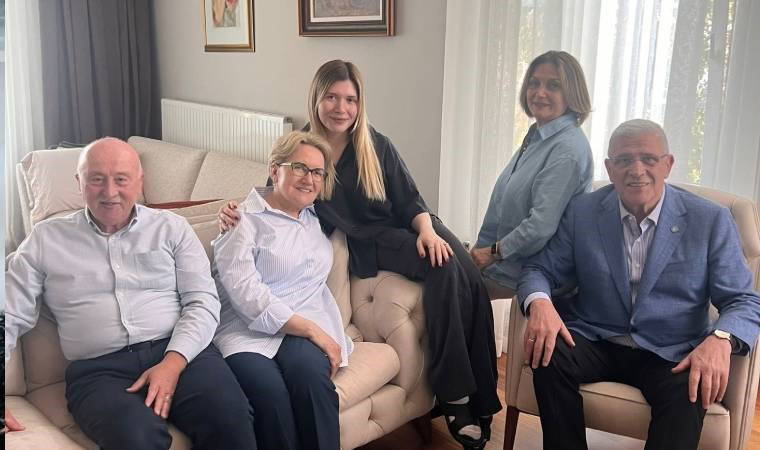 Müsavat Dervişoğlu'ndan Akşener'e bayram ziyareti