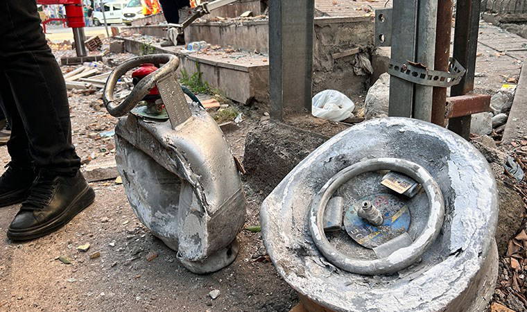 Hatay'daki patlamada yaşanan panik kamerada