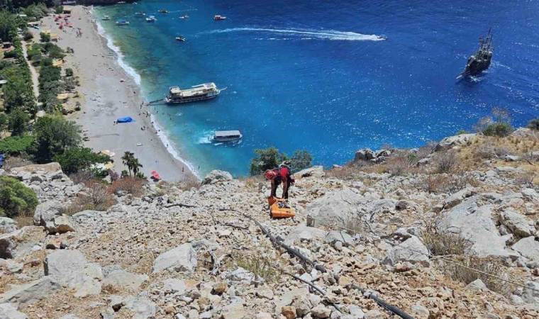 Kelebekler Vadisinden düşen yurttaş yaşamını yitirdi