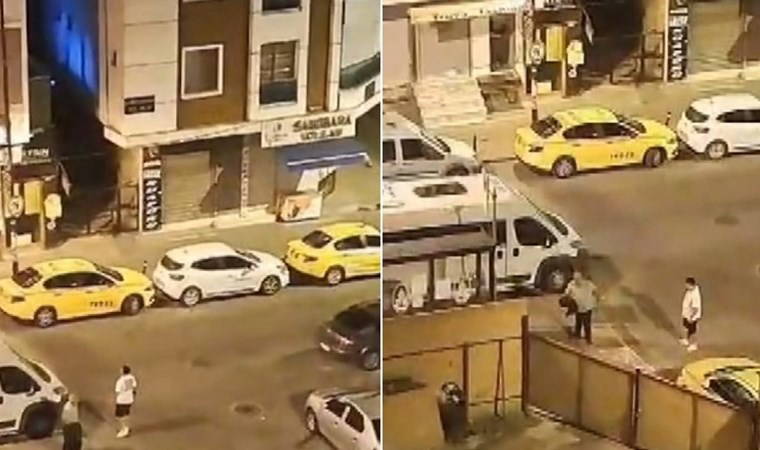 O anlar kamerada... Felçli babasını eve gelmediği için darbetti!