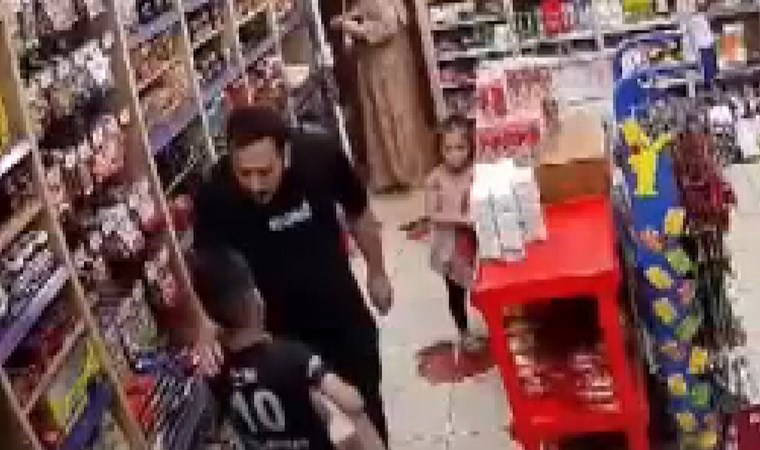 Kızıyla kavga eden çocuğu darbedip 'Seni öldürürüm' diye tehditler savurdu