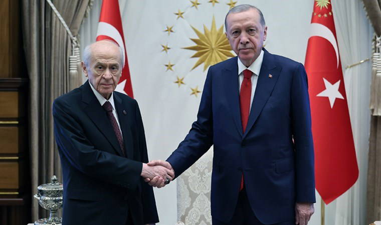 Erdoğan ve Bahçeli Saray'da bir araya geldi: Gerilimin ardından ilk kez, Sinan Ateş davasına 5 gün kala...