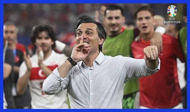 Montella, Türkiye'yi Avrupa Şampiyonası'nda gruptan çıkaran ilk yabancı teknik adam oldu
