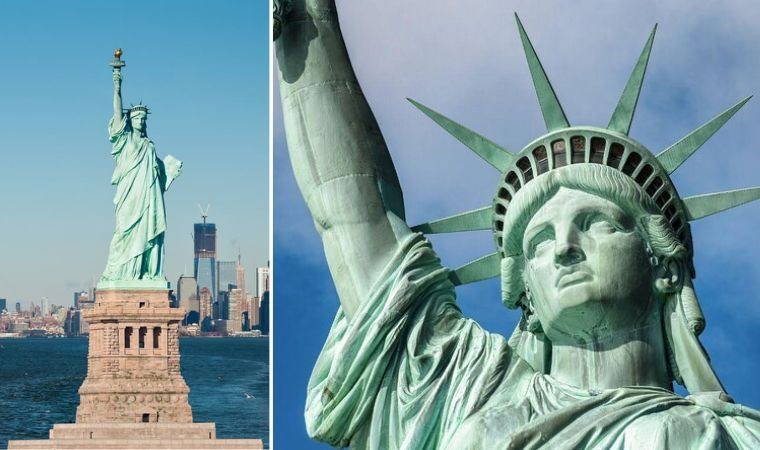 Özgürlük Heykeli’nin bilinmeyen hikayesi... Gerçekte hangi renk?