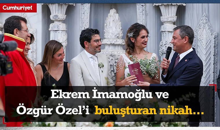 Gazeteci Gülşah İnce ve Doç. Dr. Oğuz Demir evlendi: Nikahlarını İmamoğlu kıydı, şahitleri Özel oldu