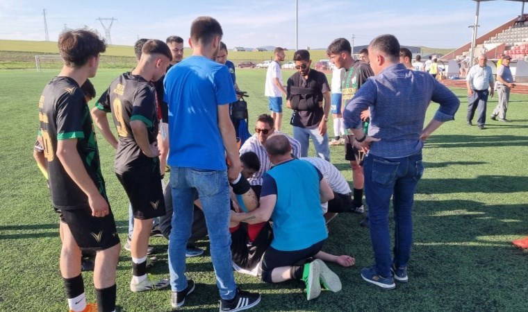 Çorum'da 2 futbolcu sıcaklıktan baygınlık geçirdi!