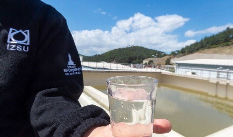 İzmir'in musluklarından içilebilir su akıyor