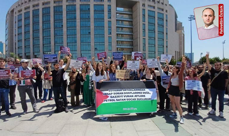 SOCAR'ı protesto eden gençler hakimlikte: 13 kişiden 1'ine tutuklama talebi