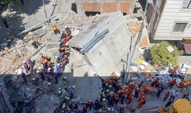 Küçükçekmece’de çöken binanın sahibine tutuklama talebi