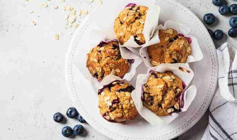 Yaban mersinli enfes muffin tarifi... 5 çayının yeni yıldızı!
