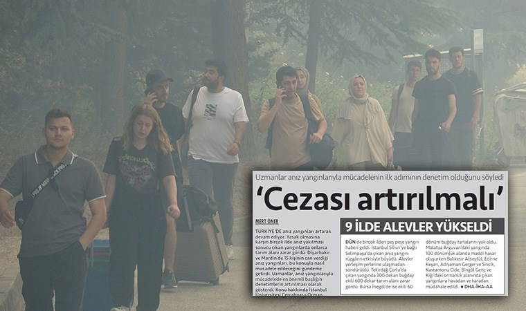 Cumhuriyet dikkat çekmişti: Bursa'da 'anız' yangını kampüse sıçradı, öğrenci yurtları boşaltıldı!