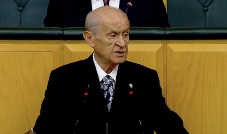 Son Dakika... Bahçeli kürsüde 'kayyum'u savundu: 'Bir teröristin aday gösterilmesi...'