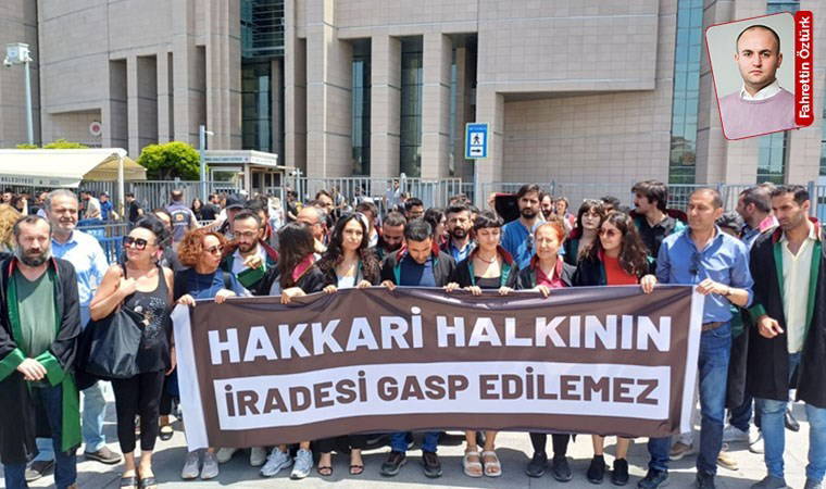 Hakkari Belediyesi'ne kayyum atamasına avukatlardan tepki: Hakkari halkının iradesine darbe