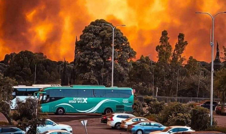 Hizbullah-İsrail çatışması 10 bin dönüm ormana mal oldu