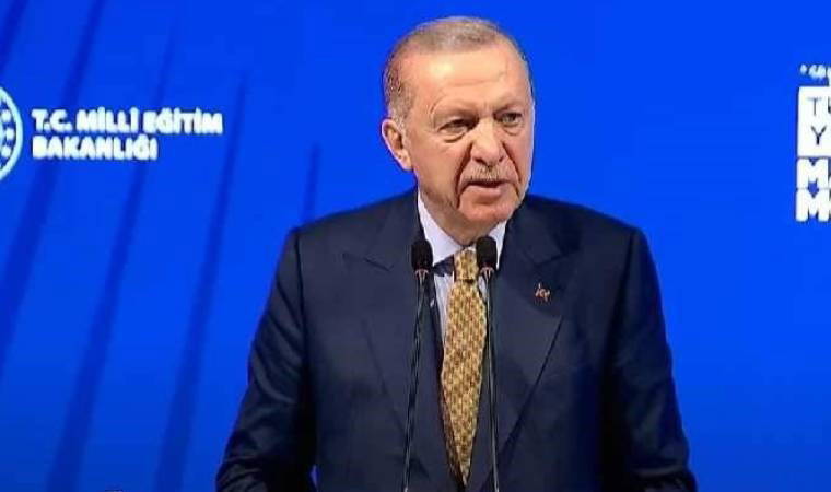 AKP'li Cumhurbaşkanı Erdoğan: Çocuklar küresel kültürün dayatmalarına maruz kalmaktadır