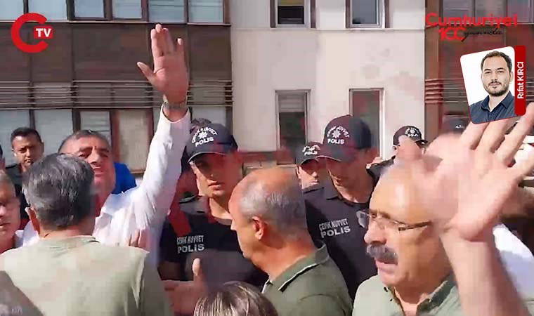 AKP'li belediyede arbede