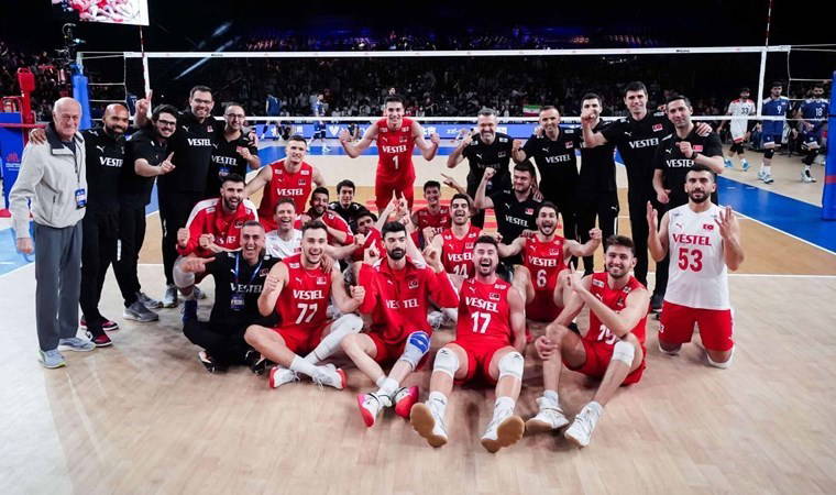 Milletler Ligi'ndeki ilk galibiyet: Filenin Efeleri, İran'ı devirdi!