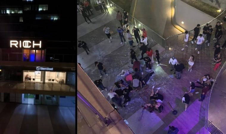 Metrelerce yükseklikten aşağıya düştüler...