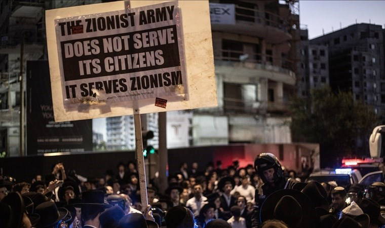 Kudüs’te 'zorunlu askerlik' gerilimi: Harediler ile polis çatıştı