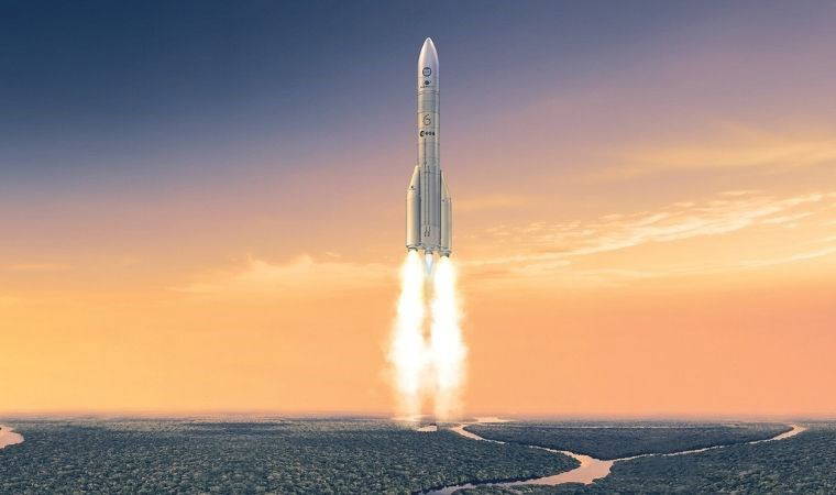 Avrupa Uzay Ajansının yeni roketi Ariane 6 ilk kez fırlatıldı