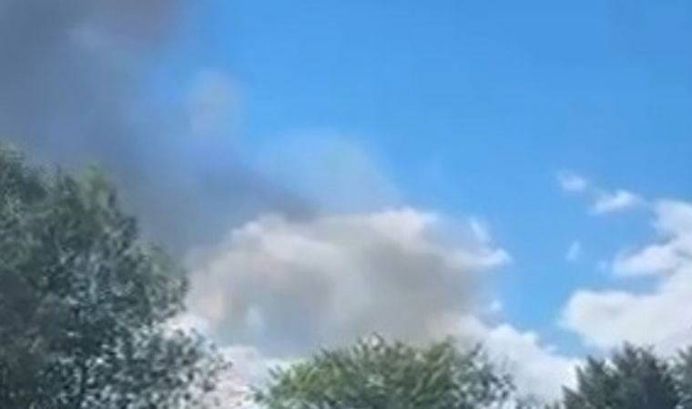 Moskova'da yolcu uçağı düştü