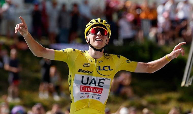 Pogacar, Tour de France'ın 15. etabını kazandı
