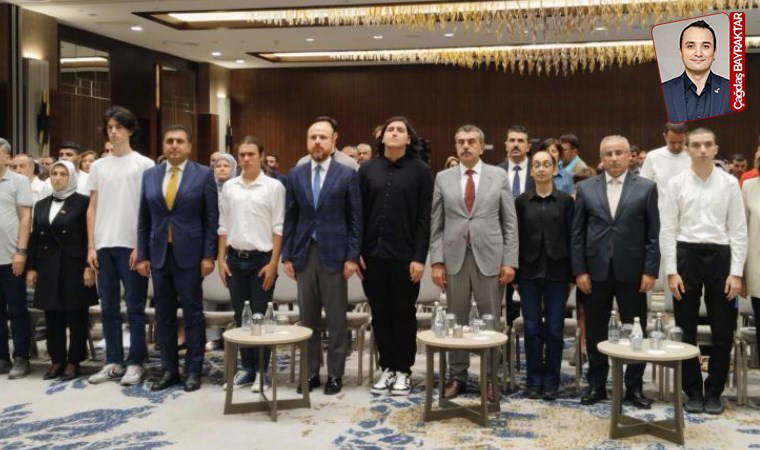 Bakan Tekin ve Bilal Erdoğan’ın katılımıyla lüks otelde ‘Filistin’de zulüm’ etkinliği yapıldı