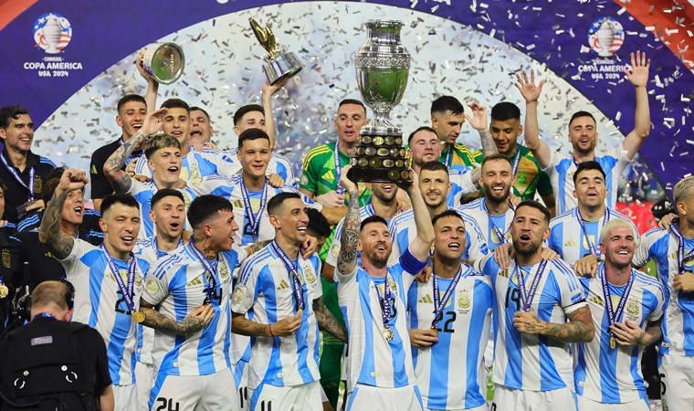 Copa America'da şampiyon Arjantin!