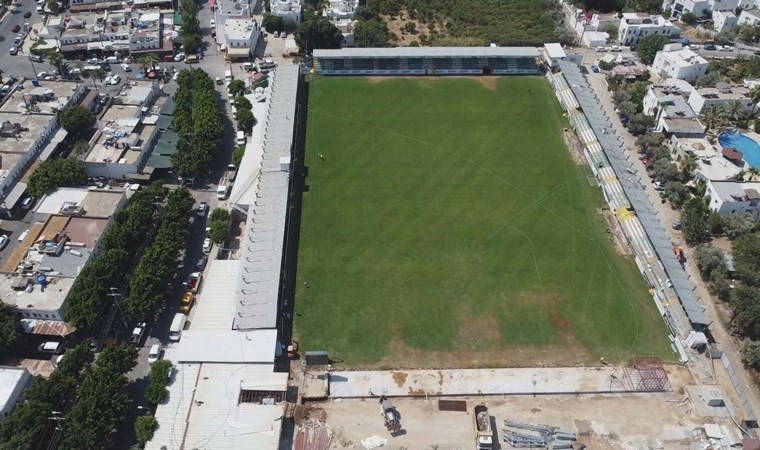 Yeni sezona yetişecek mi? Bodrum FK'den stadyum açıklaması!