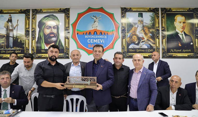 İmamoğlu’ndan Cemevi ziyareti