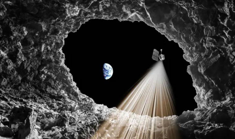 Ayda keşfedilen mağara, insanların yerleşmesi için uygun şartları sağlayabilir