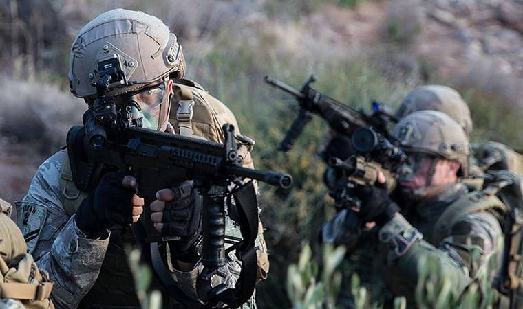 MSB: Suriye ve Irak'ın kuzeyinde 7 terörist etkisiz hale getirildi
