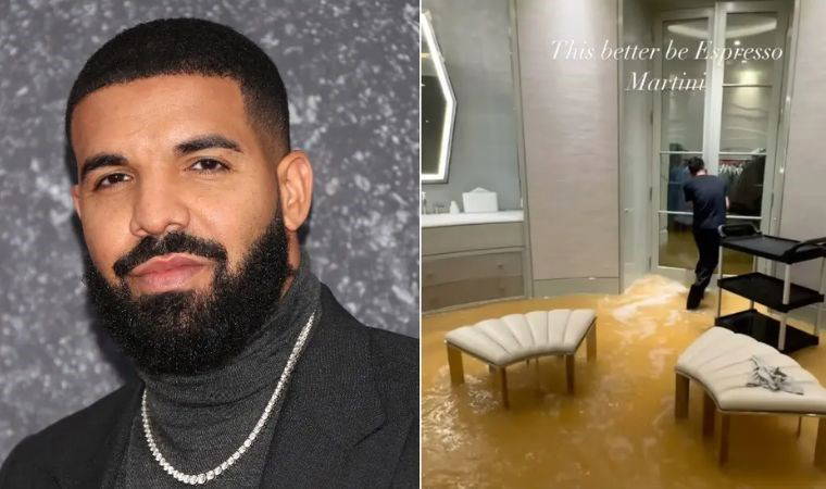 Şiddetli yağışlar nedeniyle havalimanındaki uçuşlar iptal edildi...