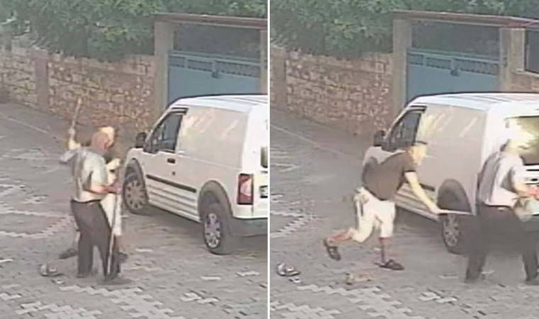 81 yaşındaki adamı bayat ekmek topladığı için darbetti!