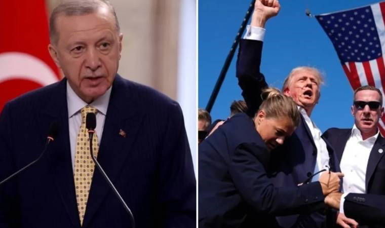 AKP'li Cumhurbaşkanı Erdoğan, suikast girişimine uğrayan Trump’la telefonda görüştü