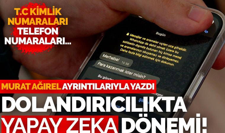 Dolandırıcılıkta yapay zekâ dönemi başladı!