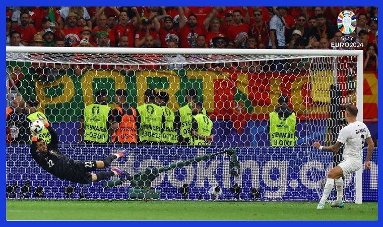 Diogo Costa kalesinde devleşti: Portekiz çeyrek finali penaltılarda aldı!