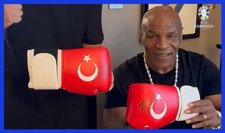Avusturya maçı öncesi Mike Tyson'dan A Milli Futbol Takımı'na hediye!