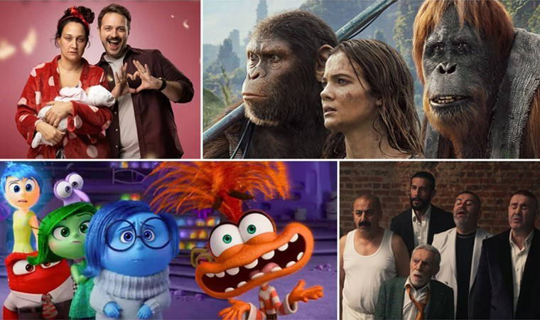 2024'ün ilk altı ayında en çok izlenen filmler
