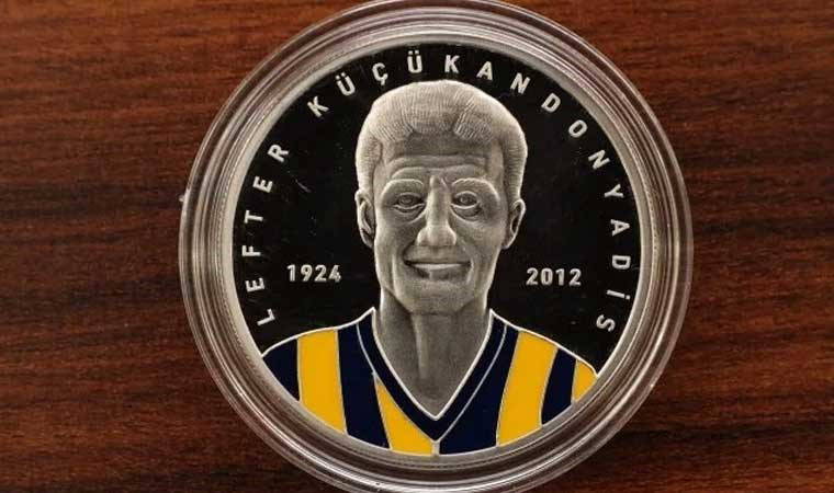 Lefter Küçükandonyadis anısına hatıra para basıldı