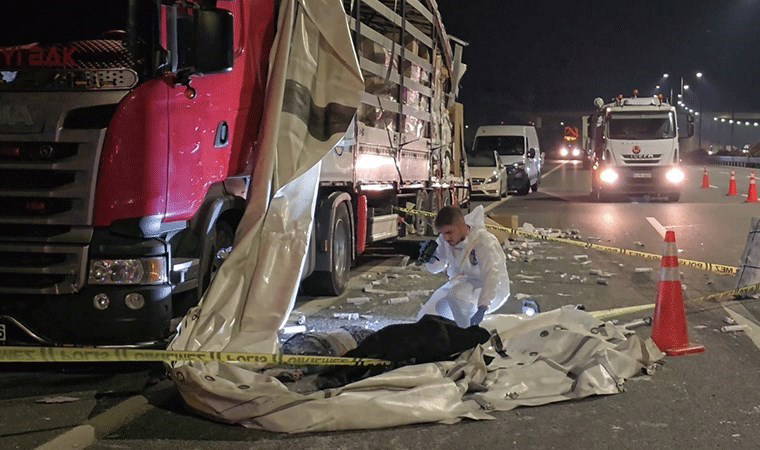 Kuzey Marmara Otoyolu'nda feci kaza: 1 ölü