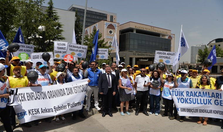 KESK Eş Genel Başkanı Ayfer Koçak:  ‘TÜİK hepimizle dalga geçmiştir’