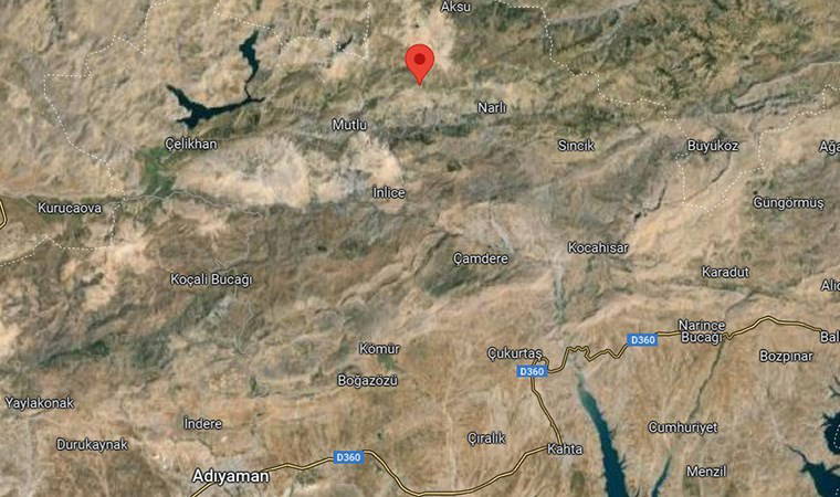 Adıyaman'da deprem meydana geldi